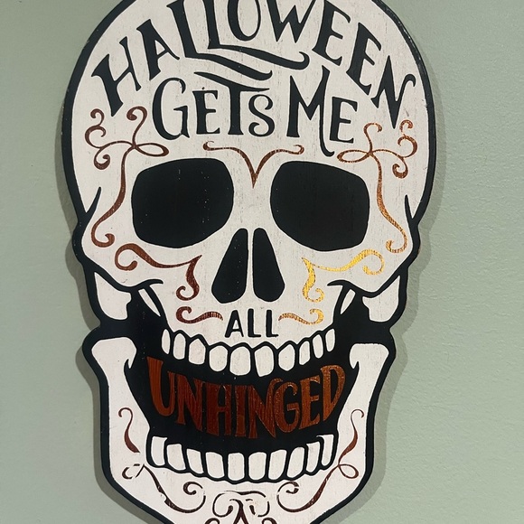 ⭐️ ⭐️ ✨ Free with purchase Halloween Skull Wall Art - Picture 3 of 7